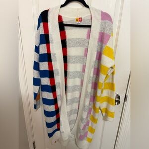 LEGO x Target Limited Edition Colorblock Striped Longline Cardigan